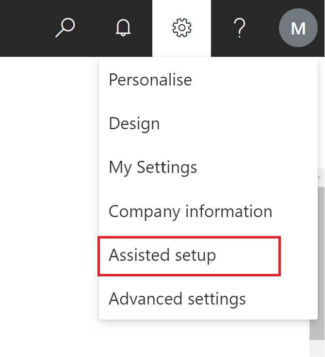 mseDoc365 Assisted Setup